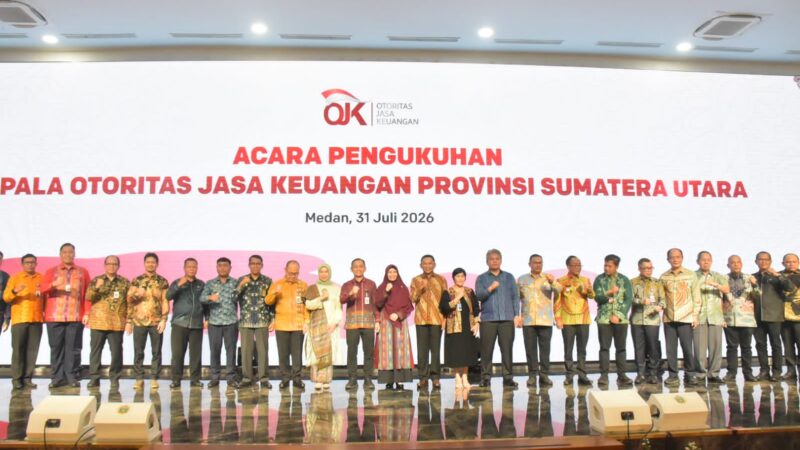 Wabup Lom Lom Suwondo SS “Dorong Penguatan Sinergi dengan OJK Sumut”