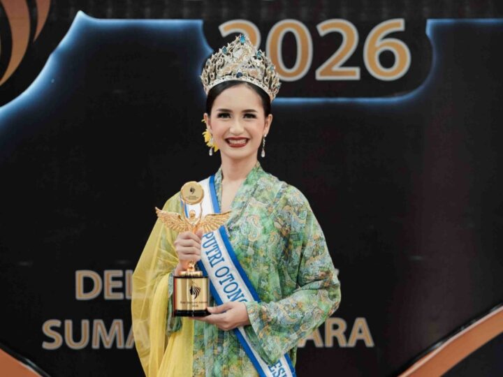 Yemima Mutiara Caren Sitanggang ‘Dinobatkan Sebagai Putri Otonomi Indonesia (POI) 2026’