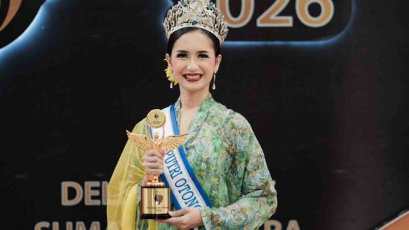 Yemima Mutiara Caren Sitanggang ‘Dinobatkan Sebagai Putri Otonomi Indonesia (POI) 2026’