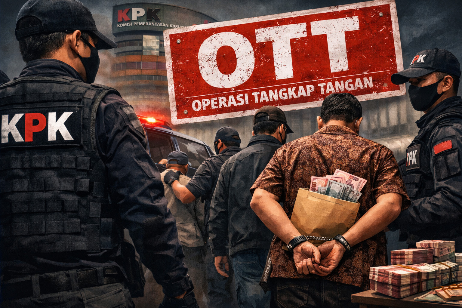 Dalam OTT Bupati Pemalang, Staf KPK Turut Jadi Tersangka