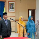Wabup Lom Lom Suwondo SS, Lantik 5 Pejabat Tinggi Pratama (Eselon ll) dan 12 Fungsional Deli Serdang