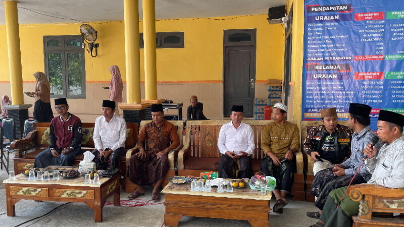 Pemdes dan Kartar Pancanggaan Kabupaten Sampang Gelar Acara MTQ ke-1.