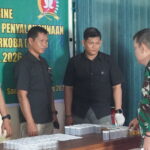 Tingkatkan Kewaspadaan Narkoba, Personel Kodim 1015/Sampit Ikuti Penyuluhan P4GN dan Tes Urine