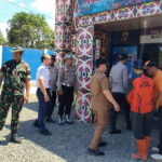 Dandim 1015/Sampit Dampingi Kapolda Kalteng Kunjungi Posko Kontigensi Karhutla