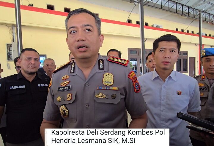 Kurang Dari 48 Jam, Polresta Deli Serdang Ringkus Pelaku Pembunuhan Berencana