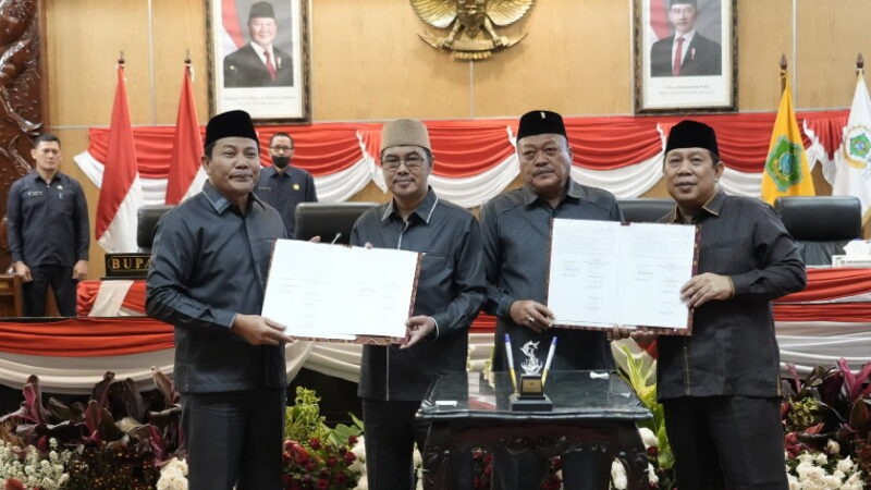 Perubahan 2026 Disahkan, Bupati Subandi : Semoga Prioritas Pembangunan Dirasakan Masyarakat