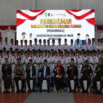 Komandan Kodim 1015/Sampit Hadiri Pengukuhan Paskibraka Kabupaten Kotawaringin Timur Tahun 2026