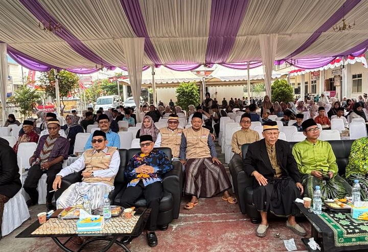 Hadiri Pembukaan STQ Rancakalapa, Bhabinkamtibmas Ajak Tokoh Masyarakat Jaga Kamtibmas