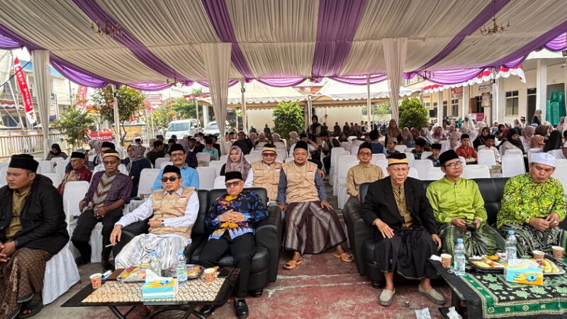 Hadiri Pembukaan STQ Rancakalapa, Bhabinkamtibmas Ajak Tokoh Masyarakat Jaga Kamtibmas