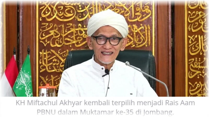 KH Miftachul Akhyar Kembali Terpilih Jadi Rais Aam PBNU 2026-2031
