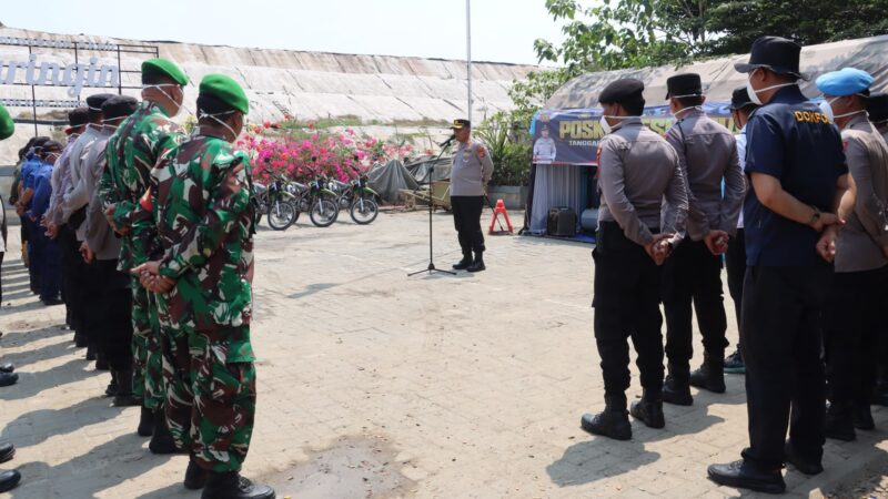 Kapolresta Tangerang Cek Posko Tanggap Darurat, Siap Siaga Antisipasi Karhutla