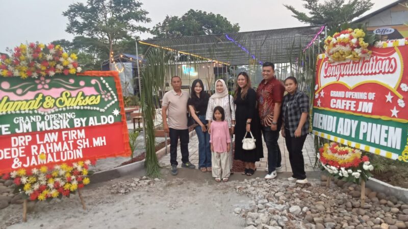 JM Cafe Resmi Di Luncurkan, Hadirkan Konsep Baru Nongkrong Di Desa Mekar sari Rumpin Bogor