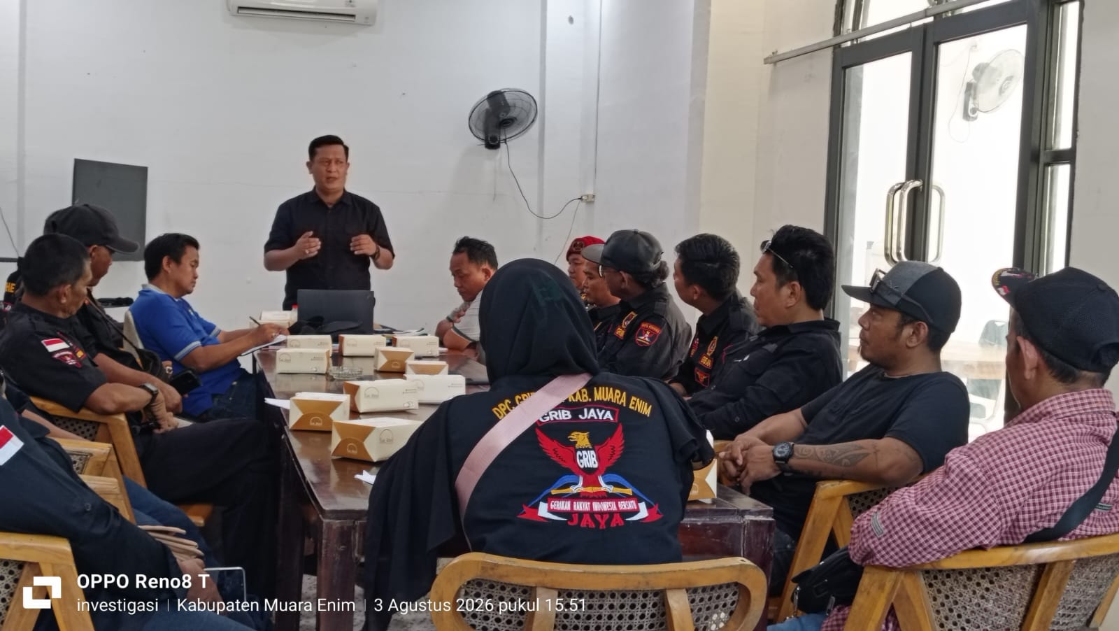 DPC GRIB JAYA MUARA ENIM GELAR RAPAT KONSOLIDASI PENGURUS, PERKUAT SOLIDITAS ORGANISASI