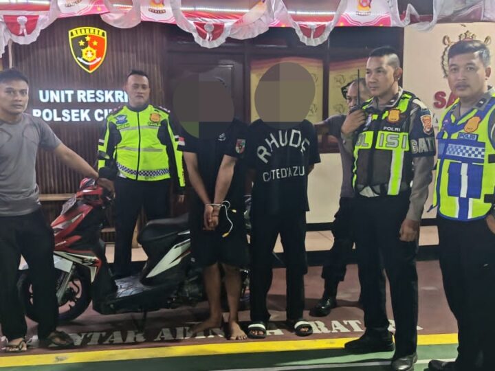 Blue Light Patrol Satlantas Polresta Tangerang Gagalkan Aksi Curanmor, Dua Pria Diamankan