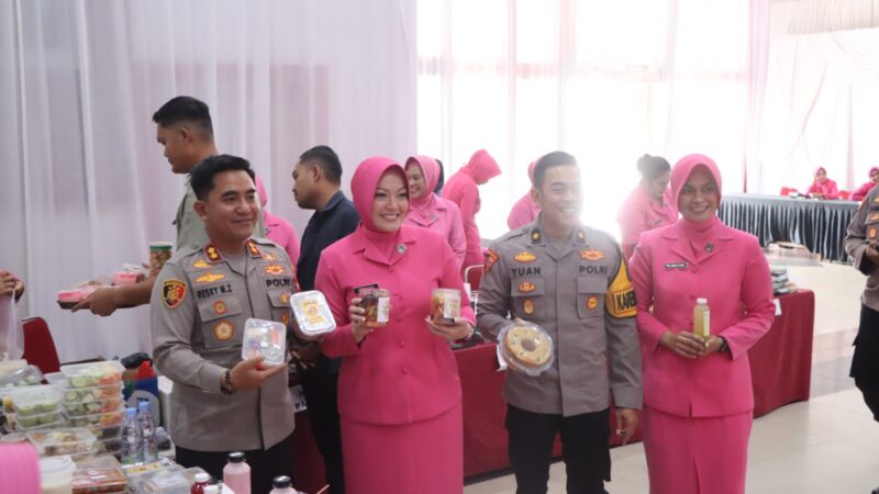 Bhayangkari Cabang Kotim Gelar Bazar UMKM, Dorong Pelaku Usaha Lokal Naik Kelas dan Mandiri