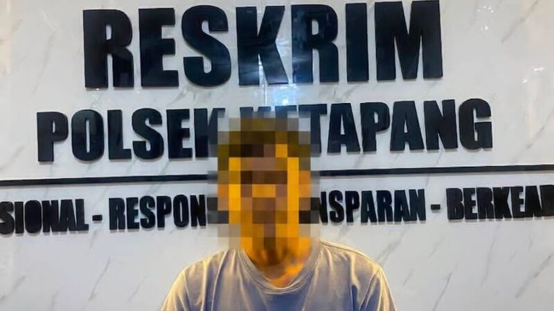 Gelapkan Uang Perusahaan Rp87 Juta, Oknum Sales PT Puji Surya Indah Ditangkap Polsek Ketapang