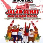 MERIAHKAN HUT KE-81 KEMERDEKAAN RI PEMDES KESAMBI TULUNGAGUNG BAKAL GELAR JALAN SEHAT DAN SENAM MASSAL