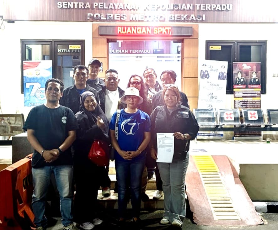 Dinilai Cemarkan Nama Organisasi FWJ Indonesia, Pengurus Korwil Kabupaten Bekasi Laporkan RSP alias Ros ke Polisi