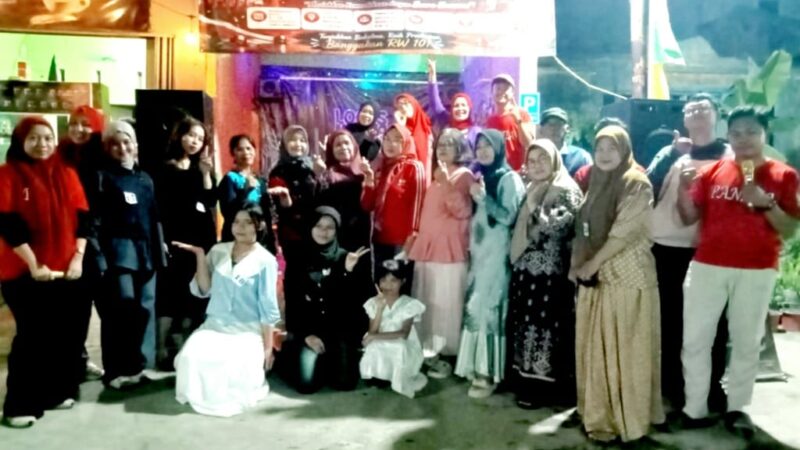 Griya Persada Indah Cikarang Selatan Gelar Lomba Karoke Sambut Hut RI Ke 81