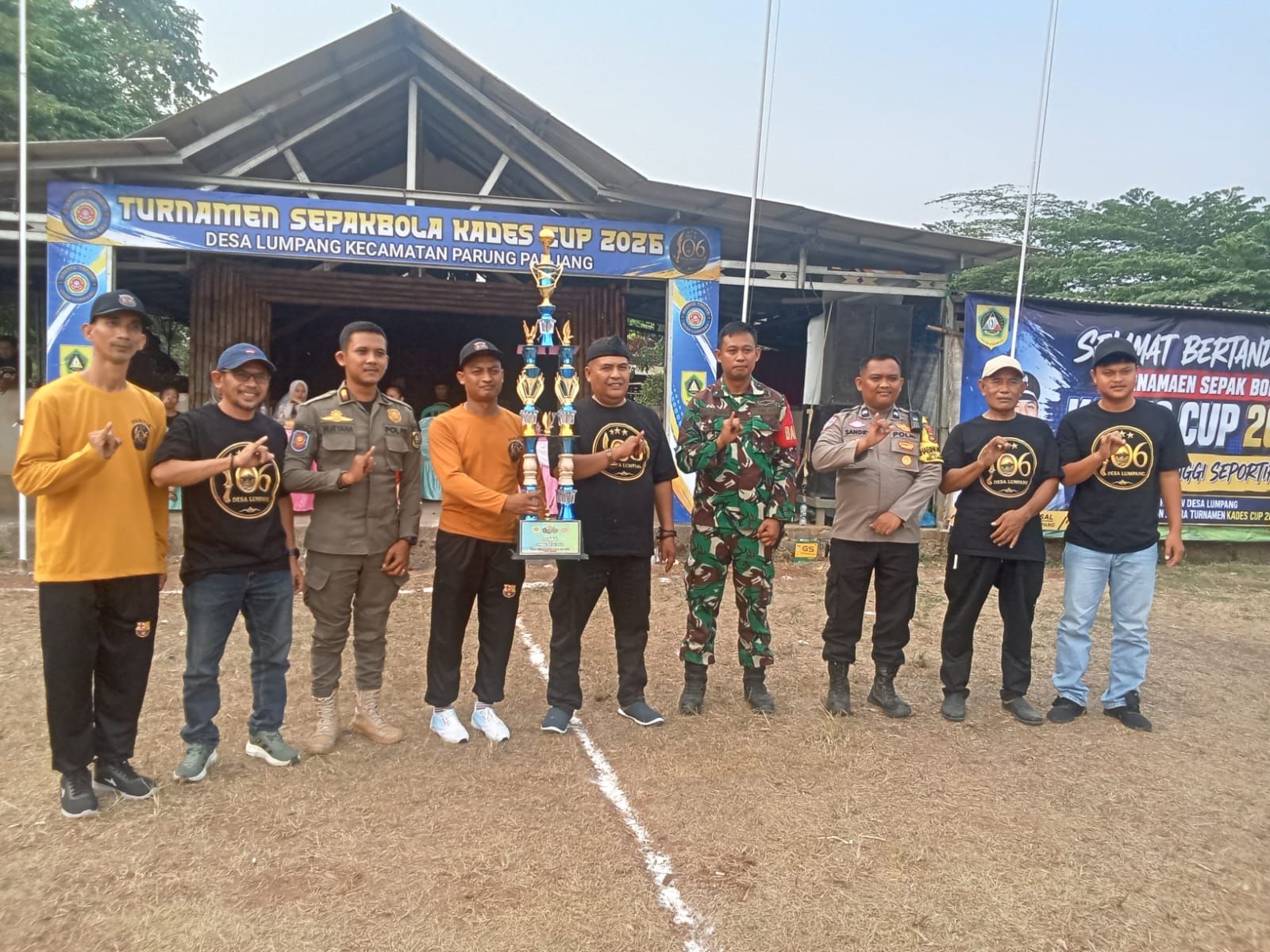 Menyambut HUT ke-106, Pemerintah Desa Lumpang Gelar Turnamen Sepak Bola “KADES CUP 2026