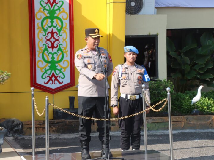 Polres Kotim Gelar Apel Pagi: Tekankan Kesiapsiagaan Karhutla hingga Waspada Paham Radikalisme