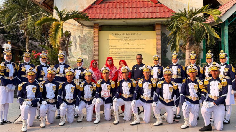 SMABA Tanjung Enim Ikuti Lomba Gerak Jalan HUT RI ke-81 Dengan Semangat Juang Tinggi