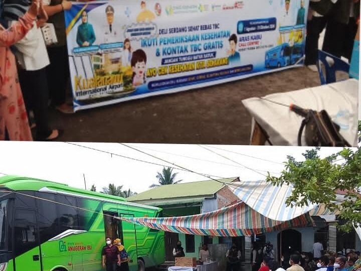 UPT Puskesmas Aras Kabu Melaksanakan Tracing/Pelacakan TBC di Desa Serdang