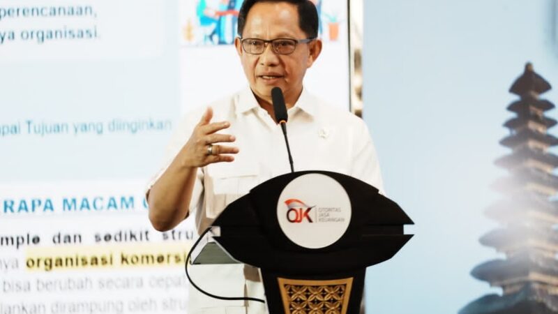 Mendagri Dorong Kepemimpinan Teknokratik Kepala Daerah untuk Tingkatkan Pendapatan Daerah