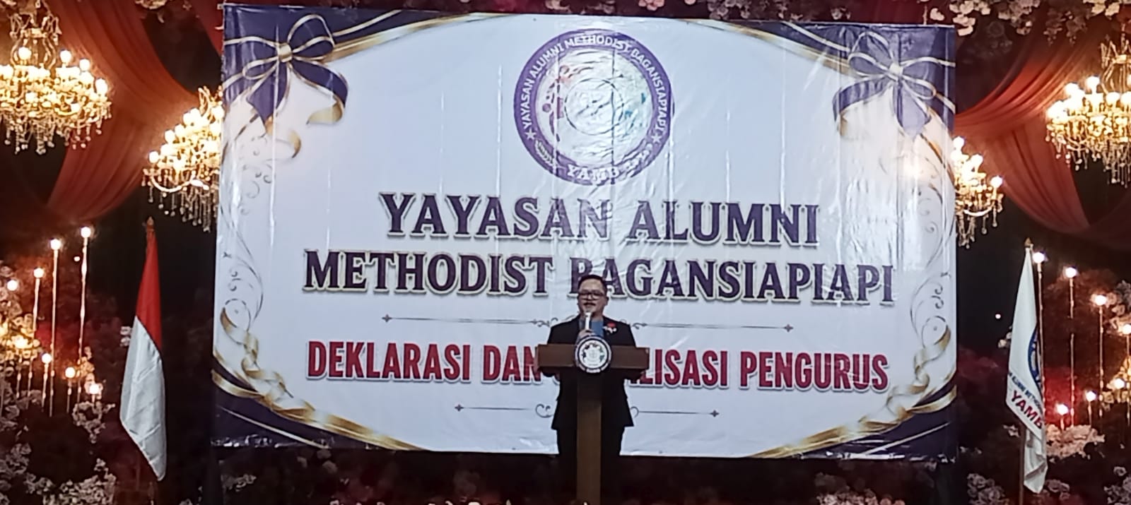 YAMB Deklarasikan Freddy Wei, Saatnya Alumni Methodist Bagansiapiapi Bergerak Bersama