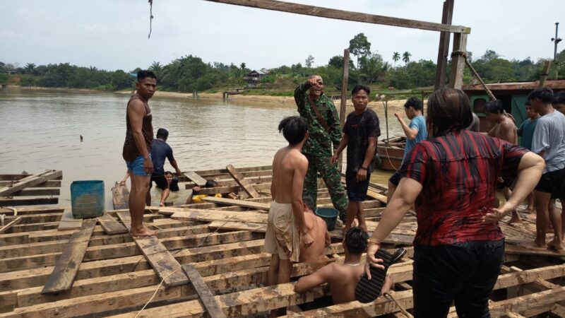 Seorang Anak Berusia 7 Tahun Tenggelam di Sungai Desa Tumbang Sangai Kotim, Pencarian Masih Berlangsung