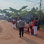 Polsek Kota Besi Amankan Pawai Karnaval Meriahkan HUT RI ke-81