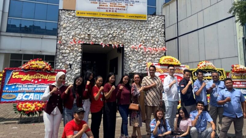 6 Tahun Berkiprah, Legalist Indonesia Resmi Buka Cabang Ketiganya Di PIK Jakarta