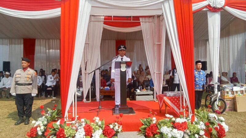 Khidmat dan Meriah, Upacara HUT RI ke-81 di Desa Ciangir Legok Tangerang Berlangsung Sukses