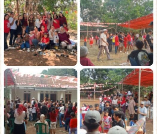Meriahkan HUT RI ke 81 Warga Cilejet RT 02 RW 01 Desa Batok kecamatan Tenjo Gelar Bermacam Lomba