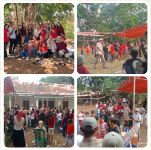 Meriahkan HUT RI ke 81 Warga Cilejet RT 02 RW 01 Desa Batok kecamatan Tenjo Gelar Bermacam Lomba