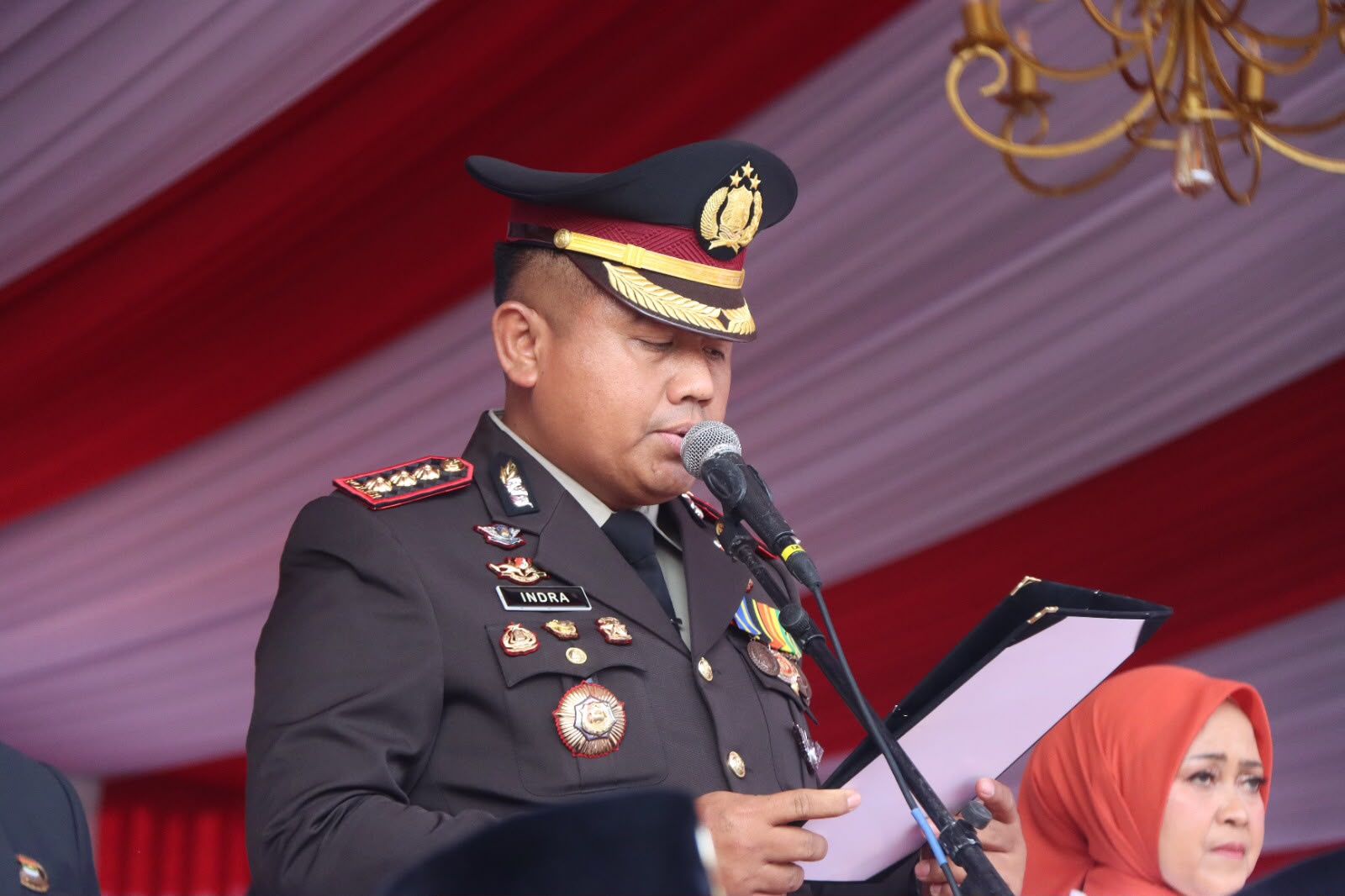 Hadiri Upacara HUT ke-81 RI, Kapolresta Tangerang: Momentum Perkuat Semangat Pengabdian