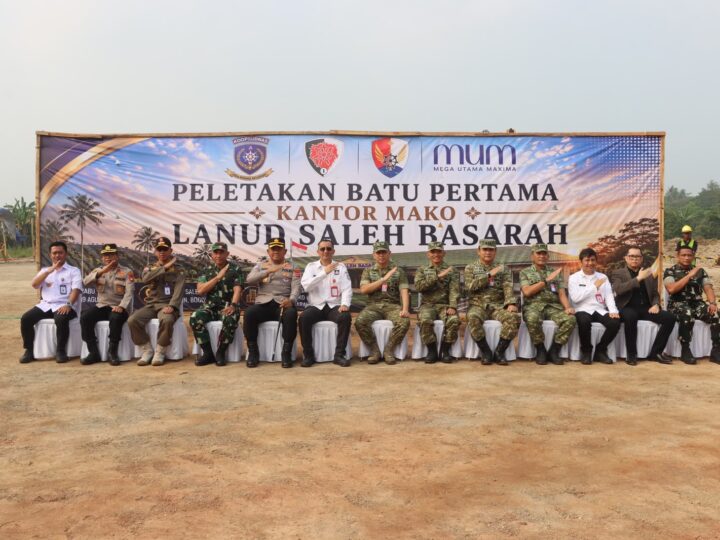 Hadiri Groundbreaking Mako Lanud Saleh Basarah, Kapolresta Tangerang Dorong Perkuat Sinergi Pertahanan dan Keamanan