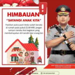Himbaua Kapolres Tulungagung: Ingatkan Orang Tua Pastikan Anak di Rumah Pukul 22.00 WIB