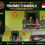 Gencarkan Komsos dan Edukasi Hukum, Satgas Pamtas Yonarmed 13/Nanggala Terima Penyerahan Sukarela 1 Pucuk Senjata Api Rakitan dari Warga Perbatasan