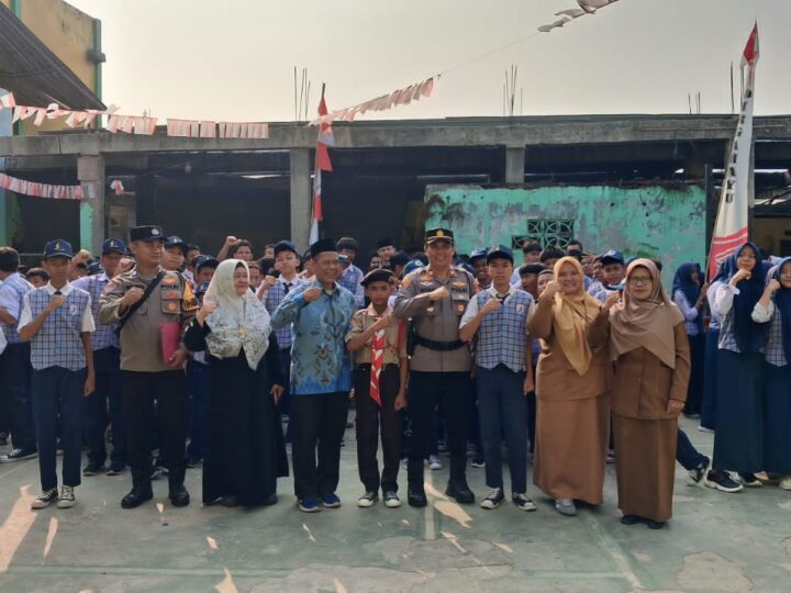 Kapolsek Panongan Jadi Pembina Upacara, 700 Pelajar Yayasan Darussalam Diajak Jaga Masa Depan