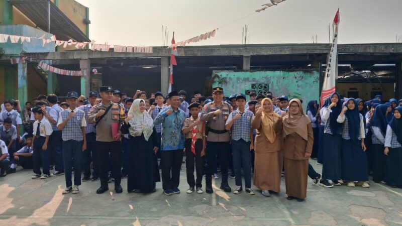 Kapolsek Panongan Jadi Pembina Upacara, 700 Pelajar Yayasan Darussalam Diajak Jaga Masa Depan