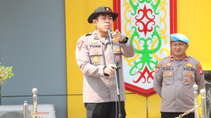 Kabag Ops Polres Kotim Pimpin Apel Pemadaman Karhutla, 3 Regu Diterjunkan ke Titik Hotspot