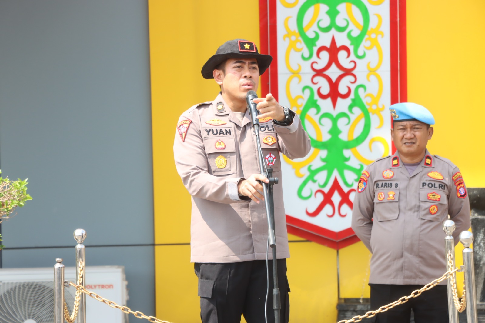 Kabag Ops Polres Kotim Pimpin Apel Pemadaman Karhutla, 3 Regu Diterjunkan ke Titik Hotspot