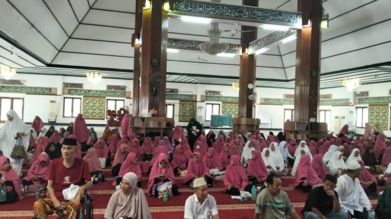 RUKIYAH MASAL SERIBU UMAT BERSAMA PW JRA SUMSEL DAN PC JRA MUARA ENIM
