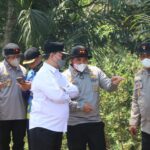 Forkopimda Kotim Turun Ke Lahan Gambut, Susun Strategi Dan Pompa Semangat Petugas Pemadam Karhutla