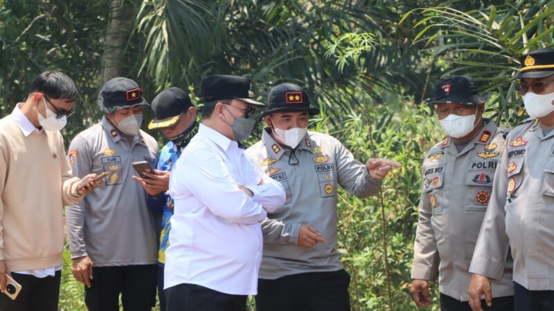 Forkopimda Kotim Turun Ke Lahan Gambut, Susun Strategi Dan Pompa Semangat Petugas Pemadam Karhutla