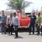 Gotong Royong Padamkan Api, Polres Kotim, TNI dan SOPD Kompak Jinakkan Karhutla di Baamang