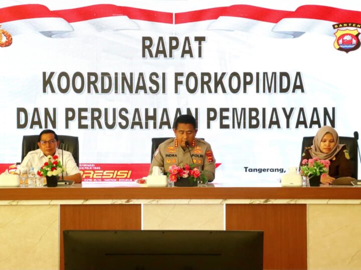 Kumpulkan Puluhan Leasing, Kapolresta Tangerang Tegaskan Larangan Tarik Kendaraan di Jalan