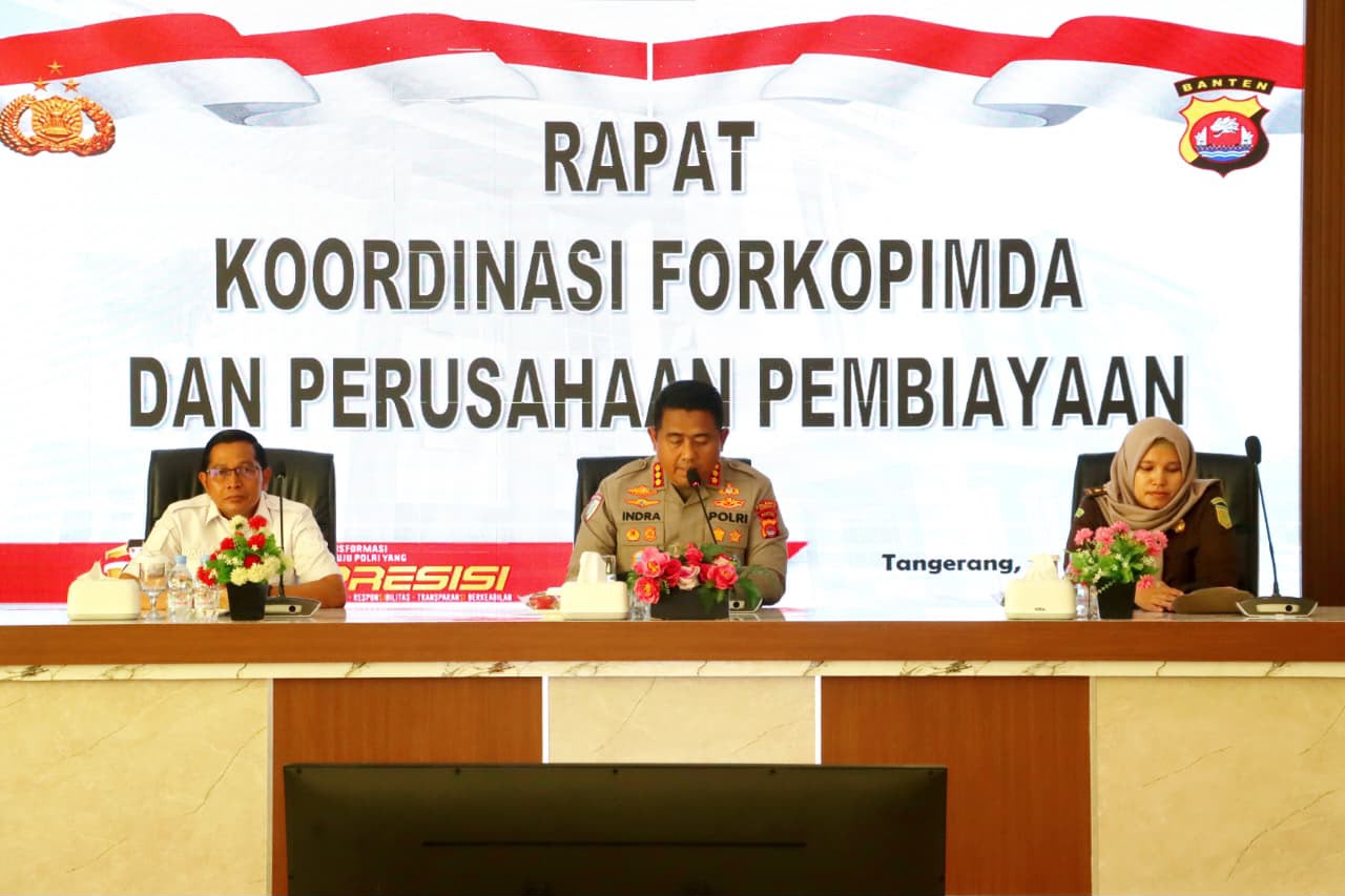 Kumpulkan Puluhan Leasing, Kapolresta Tangerang Tegaskan Larangan Tarik Kendaraan di Jalan