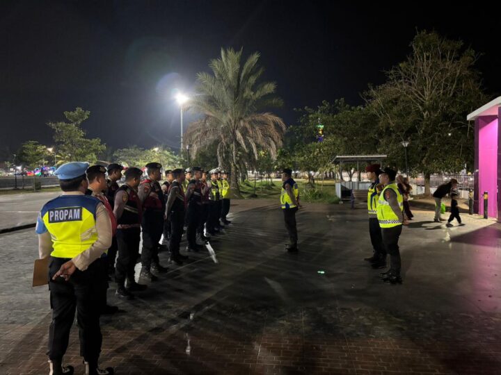 Provost Polresta Tangerang Cek Kesiapan Personel Apel Malam